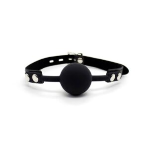Fetish Addict - Silicone Ball Gag 4cm (padlock)