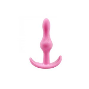 Beaded T- plug, pink