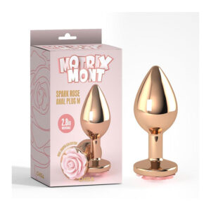Spark Rose Anal Plug - Medium