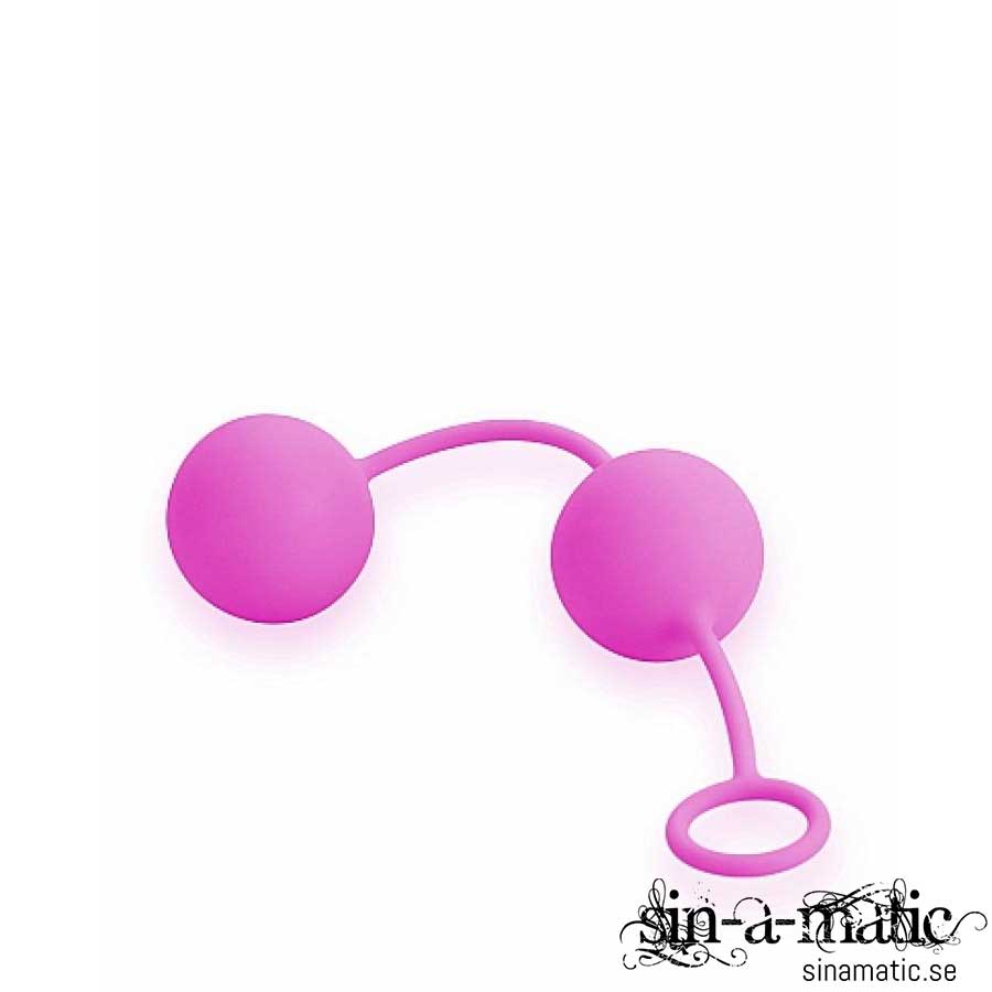 Geisha Twin Balls Deluxe - pink