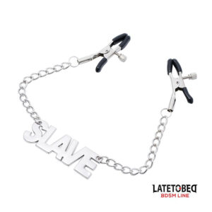 Nipple chains "Slave"
